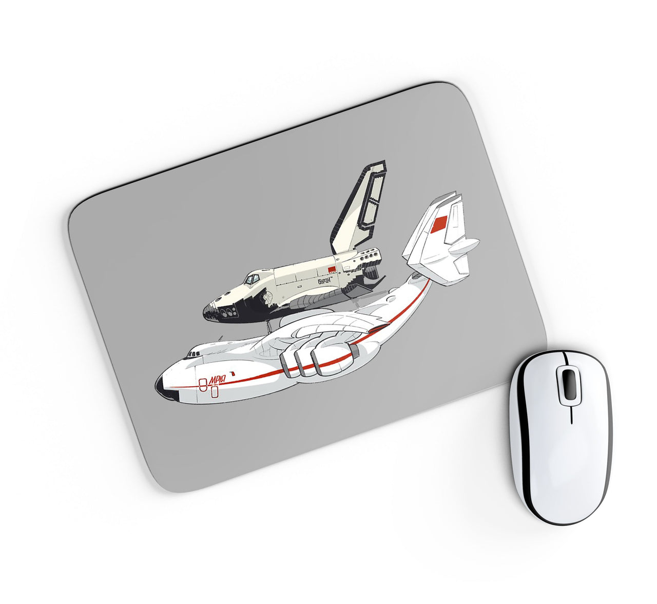 Buran & An-225 Designed Mouse Pads