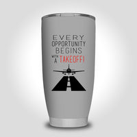 Thumbnail for Every Opportunity Designed Tumbler Travel Mugs
