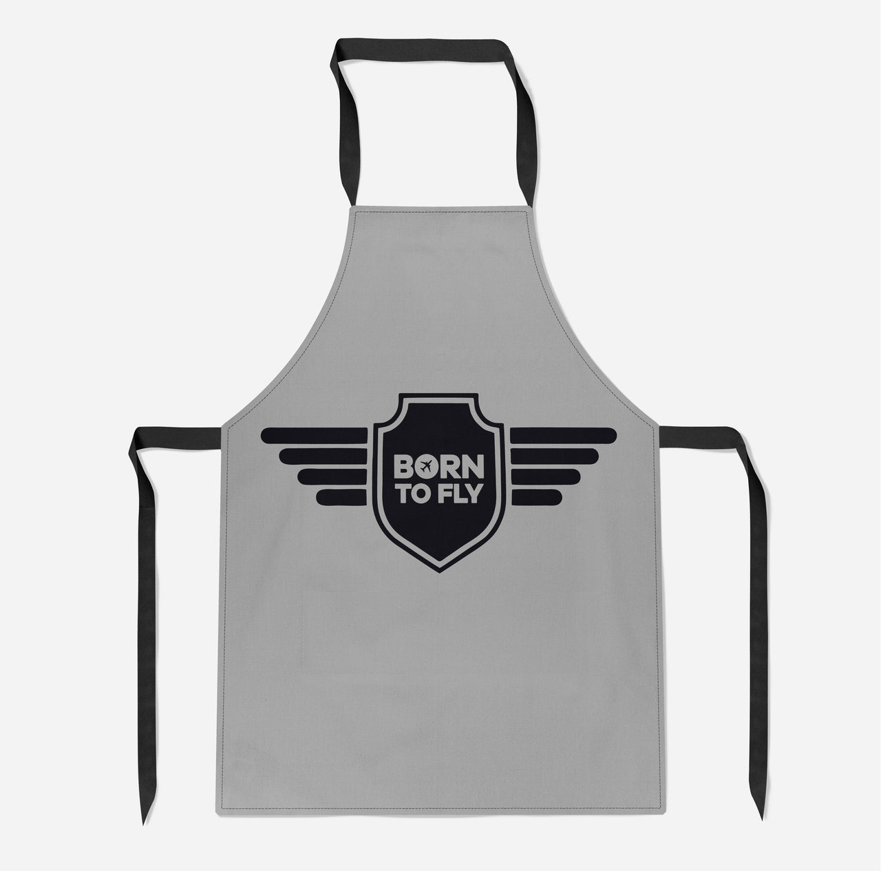 Born To Fly & Badge Designed Kitchen Aprons