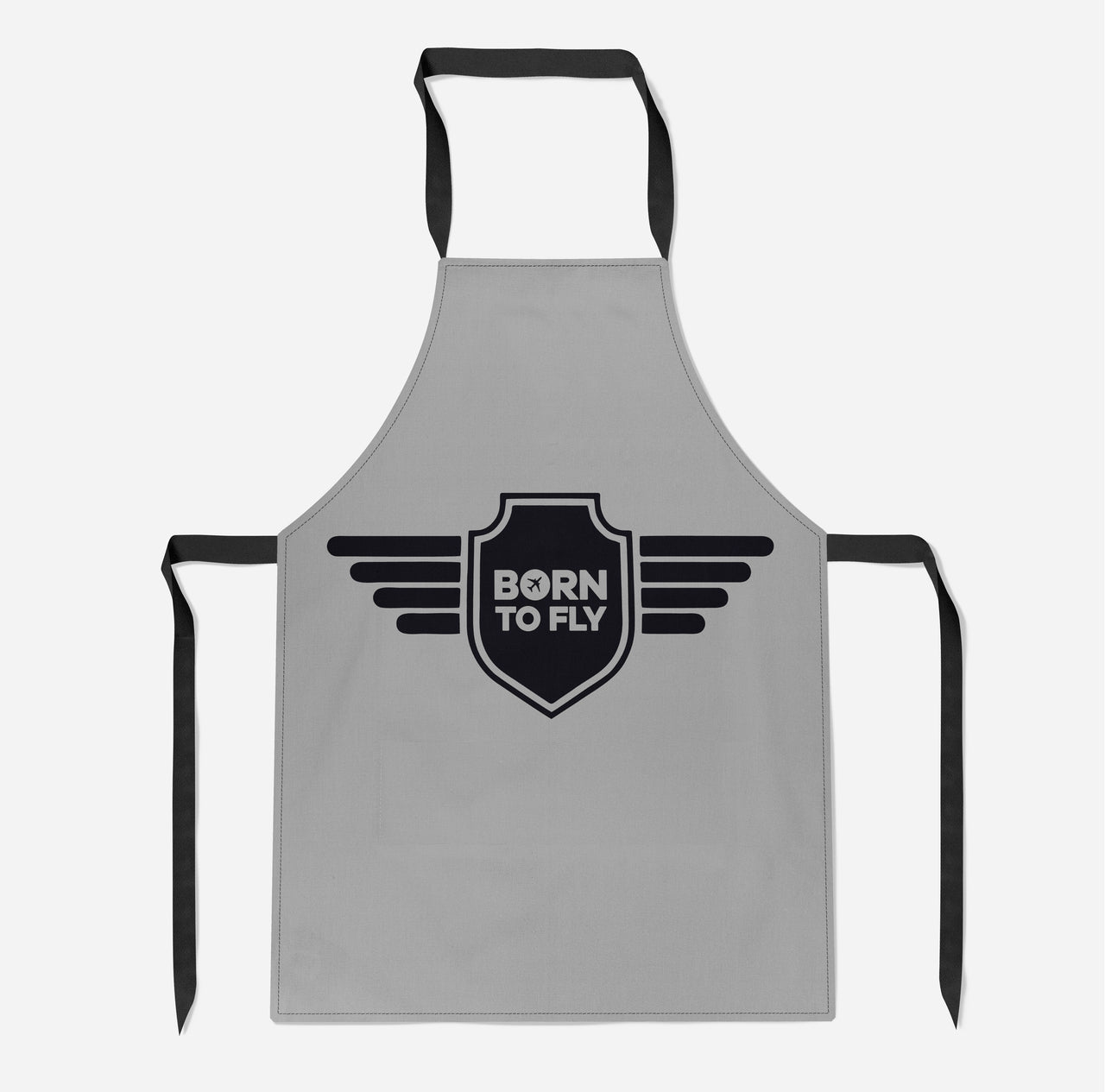 Born To Fly & Badge Designed Kitchen Aprons
