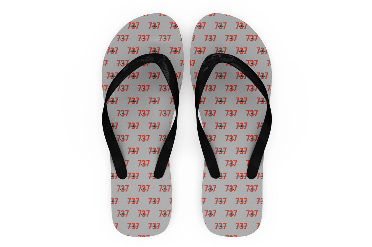 Boeing 737 Designed Designed Slippers (Flip Flops)