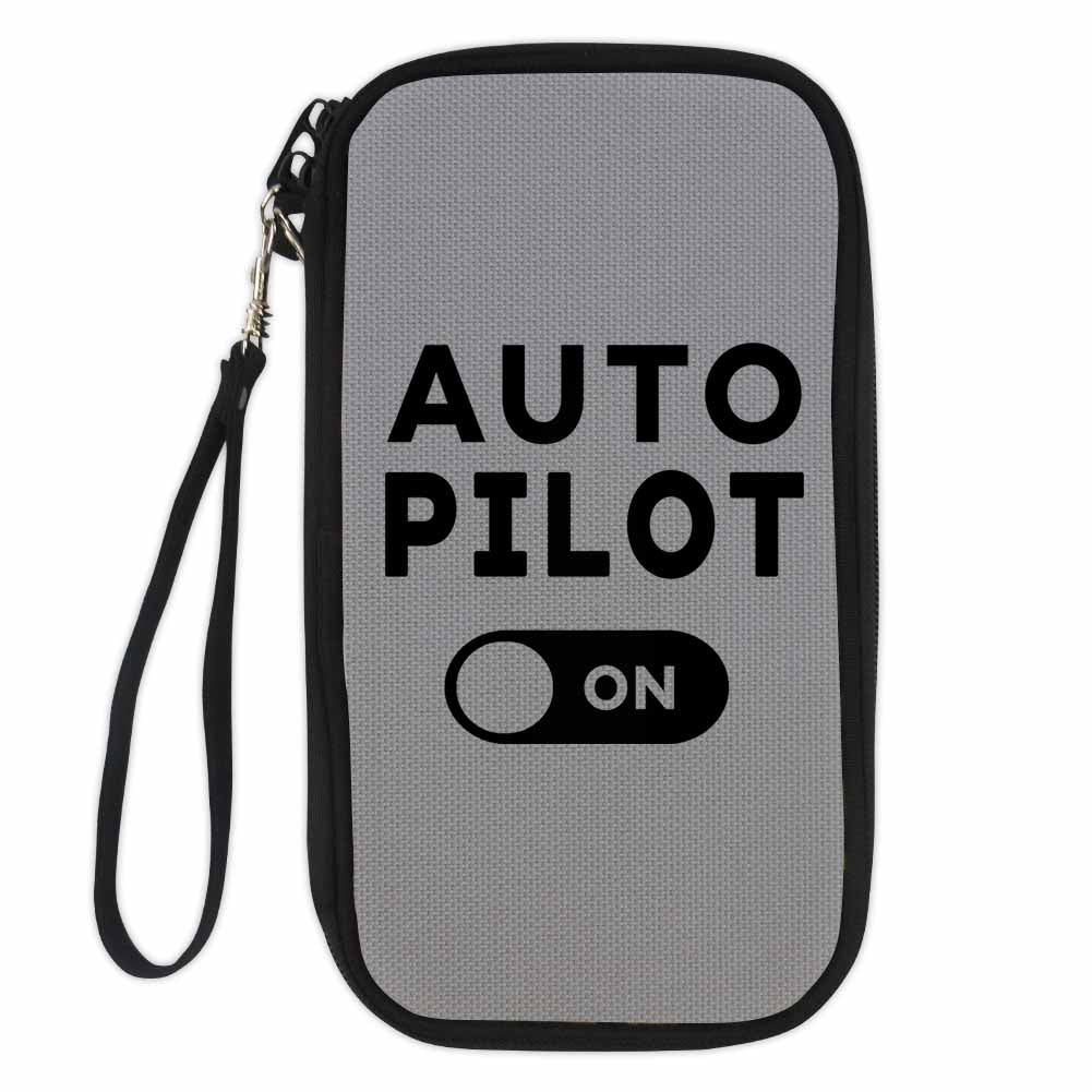 Auto Pilot ON Designed Travel Cases & Wallets