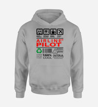 Thumbnail for Airline Pilot Label Designed Hoodies