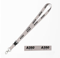 Thumbnail for Super Airbus A350 Designed Detachable Lanyard & ID Holders