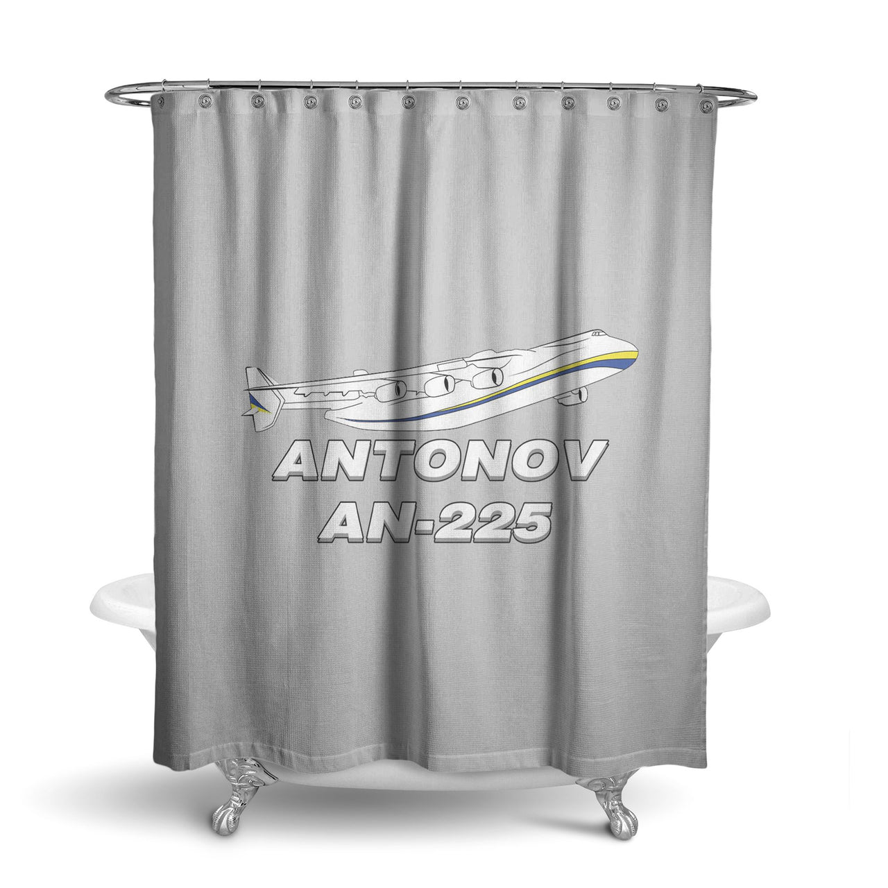 Antonov AN-225 (27) Designed Shower Curtains