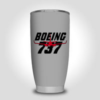 Thumbnail for Amazing Boeing 737 Designed Tumbler Travel Mugs