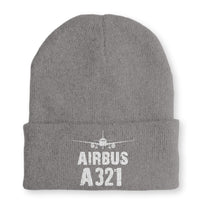 Thumbnail for Airbus A321 & Plane Embroidered Beanies
