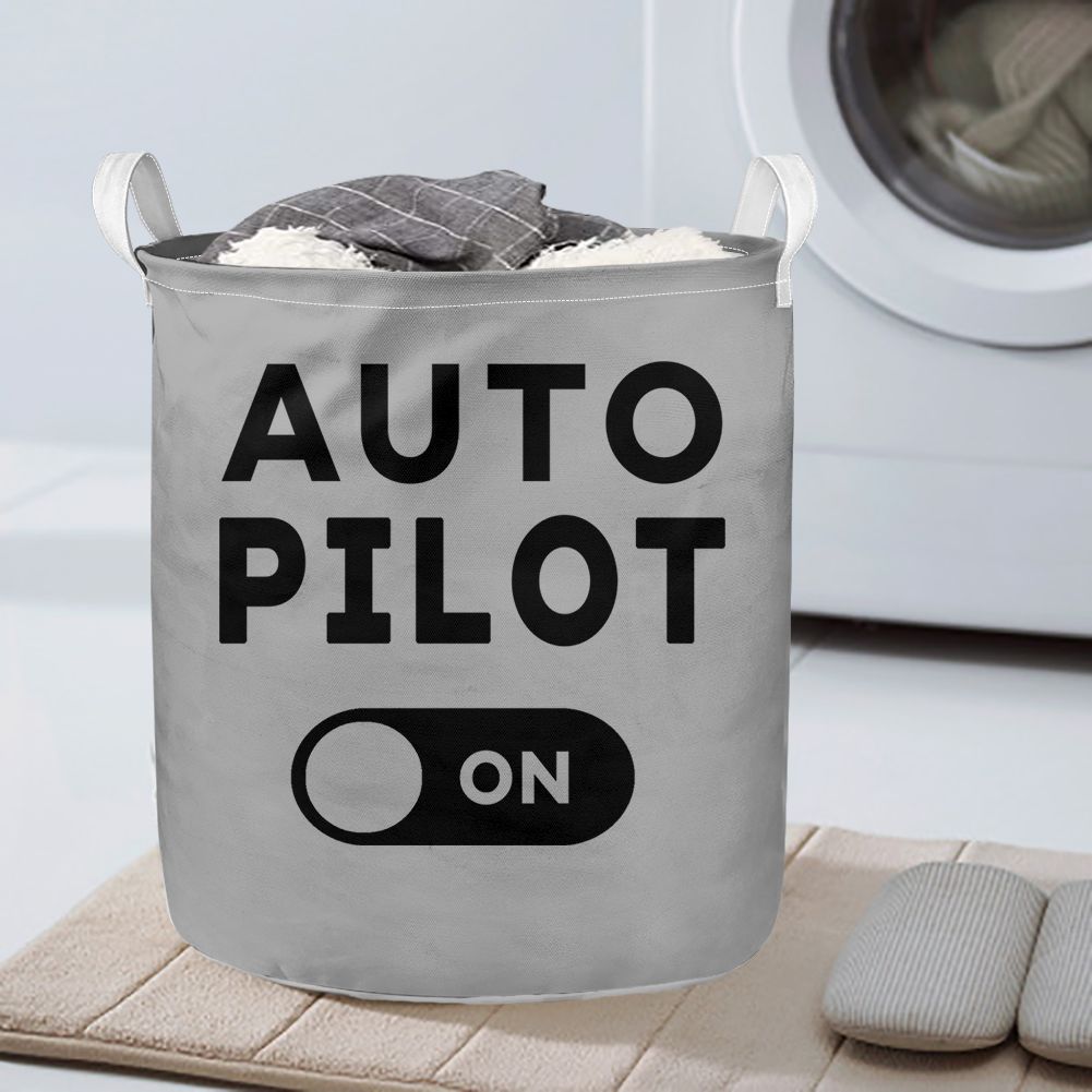 Auto Pilot ON Designed Laundry Baskets