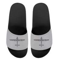Thumbnail for Propeller Shape Aviation Alphabet Designed Sport Slippers
