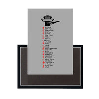 Thumbnail for Aviation Alphabet Designed Magnets