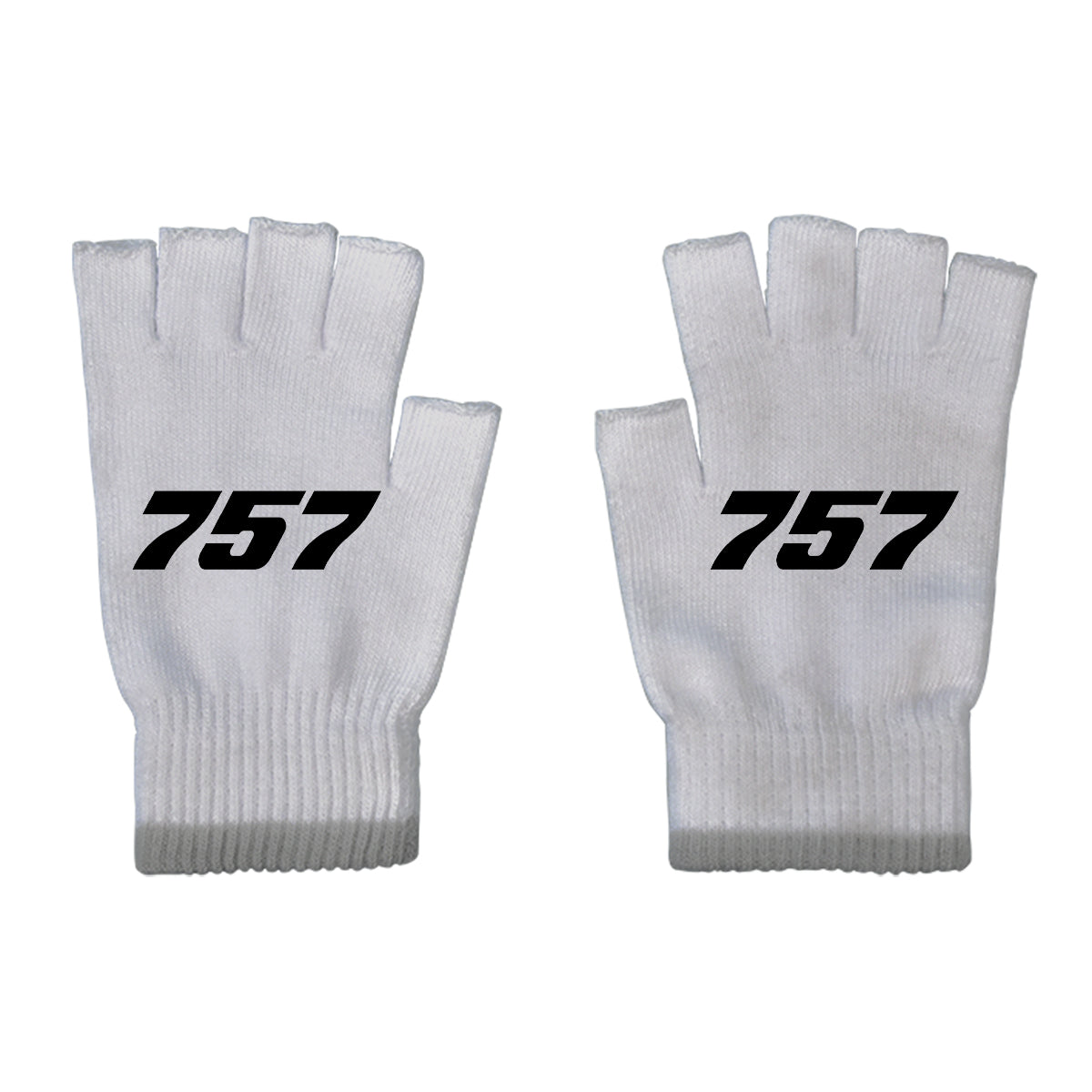 757 Flat Text Designed Cut Gloves