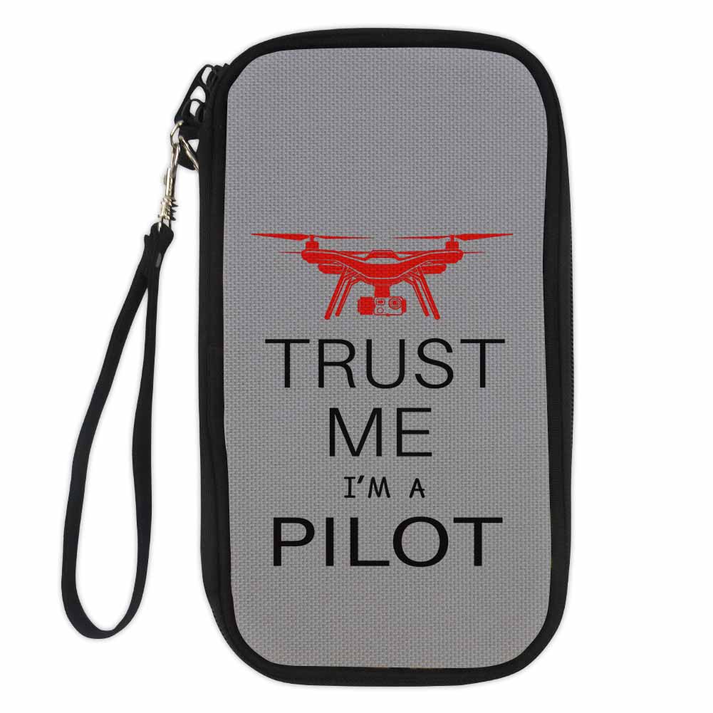 Trust Me I'm a Pilot (Drone) Designed Travel Cases & Wallets