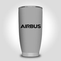 Thumbnail for Airbus & Text Designed Tumbler Travel Mugs