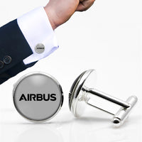 Thumbnail for Airbus & Text Designed Cuff Links