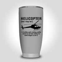 Thumbnail for Helicopter [Noun] Designed Tumbler Travel Mugs