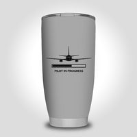 Thumbnail for Pilot In Progress Designed Tumbler Travel Mugs