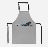 Thumbnail for Multicolor Airplane Designed Kitchen Aprons