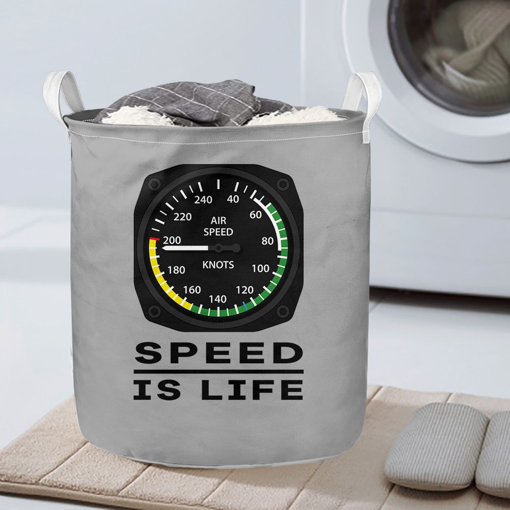 Speed Is Life Designed Laundry Baskets
