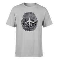 Thumbnail for Aviation Finger Print Designed T-Shirts