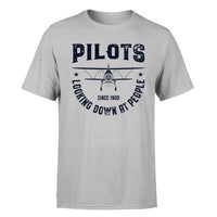 Thumbnail for Pilots Looking Down at People Since 1903 Designed T-Shirts