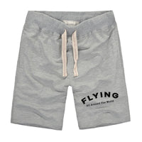 Thumbnail for Flying All Around The World Designed Cotton Shorts