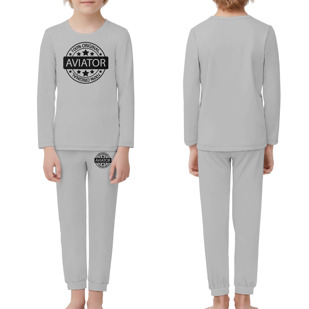 100 Original Aviator Designed "Children" Pijamas
