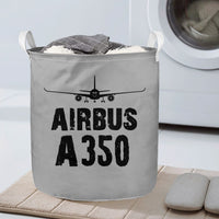 Thumbnail for Airbus A350 & Plane Designed Laundry Baskets