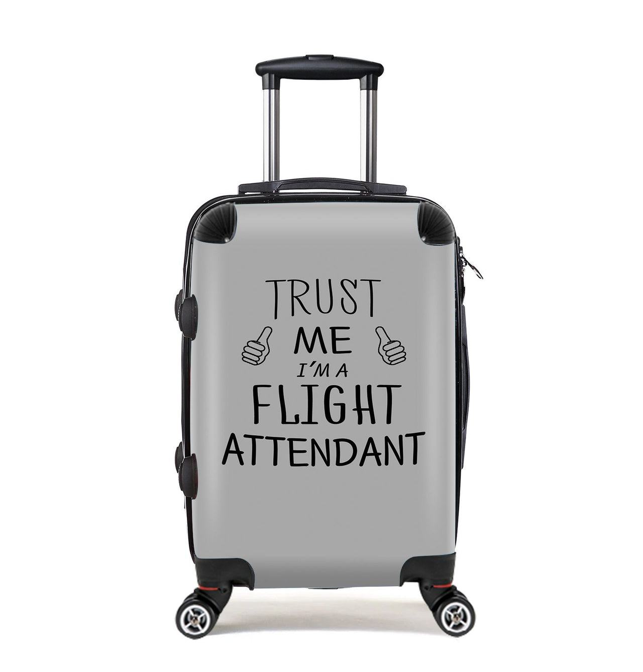 Trust Me I'm a Flight Attendant Designed Cabin Size Luggages