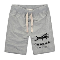 Thumbnail for Cessna Aeroclub Designed Cotton Shorts