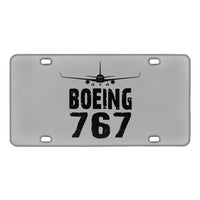 Thumbnail for Boeing 767 & Plane Designed Metal (License) Plates