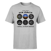 Thumbnail for The Only Six Pack I Will Ever Need Designed T-Shirts