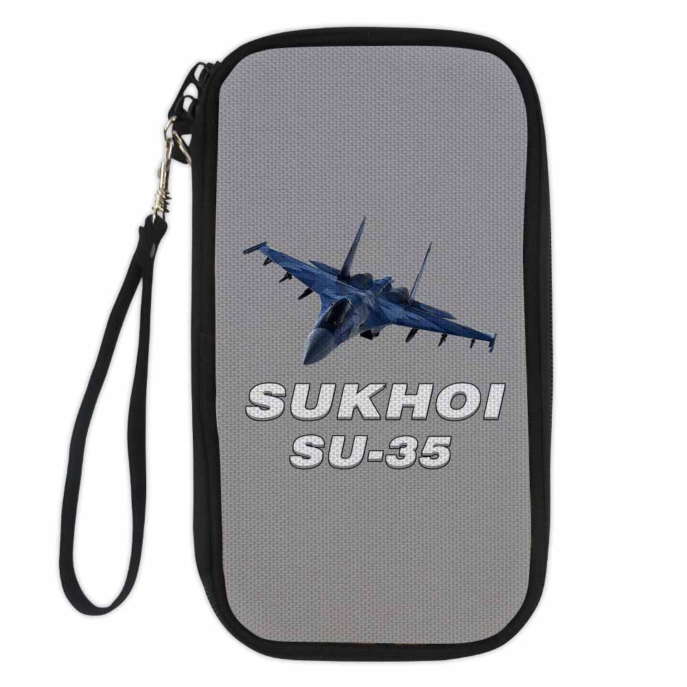 The Sukhoi SU-35 Designed Travel Cases & Wallets