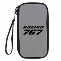 Thumbnail for Boeing 767 & Text Designed Travel Cases & Wallets