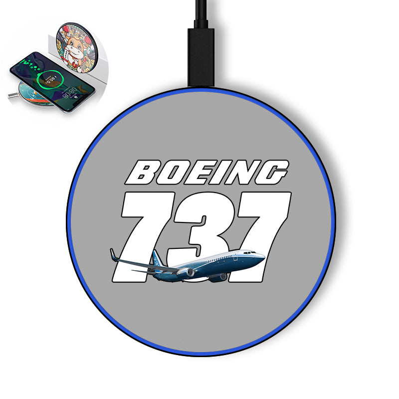 Super Boeing 737+Text Designed Wireless Chargers