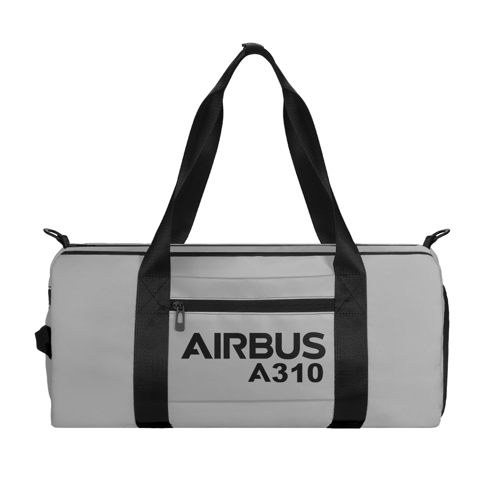 Airbus A310 & Text Designed Sports Bag