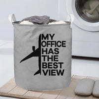 Thumbnail for My Office Has The Best View Designed Laundry Baskets