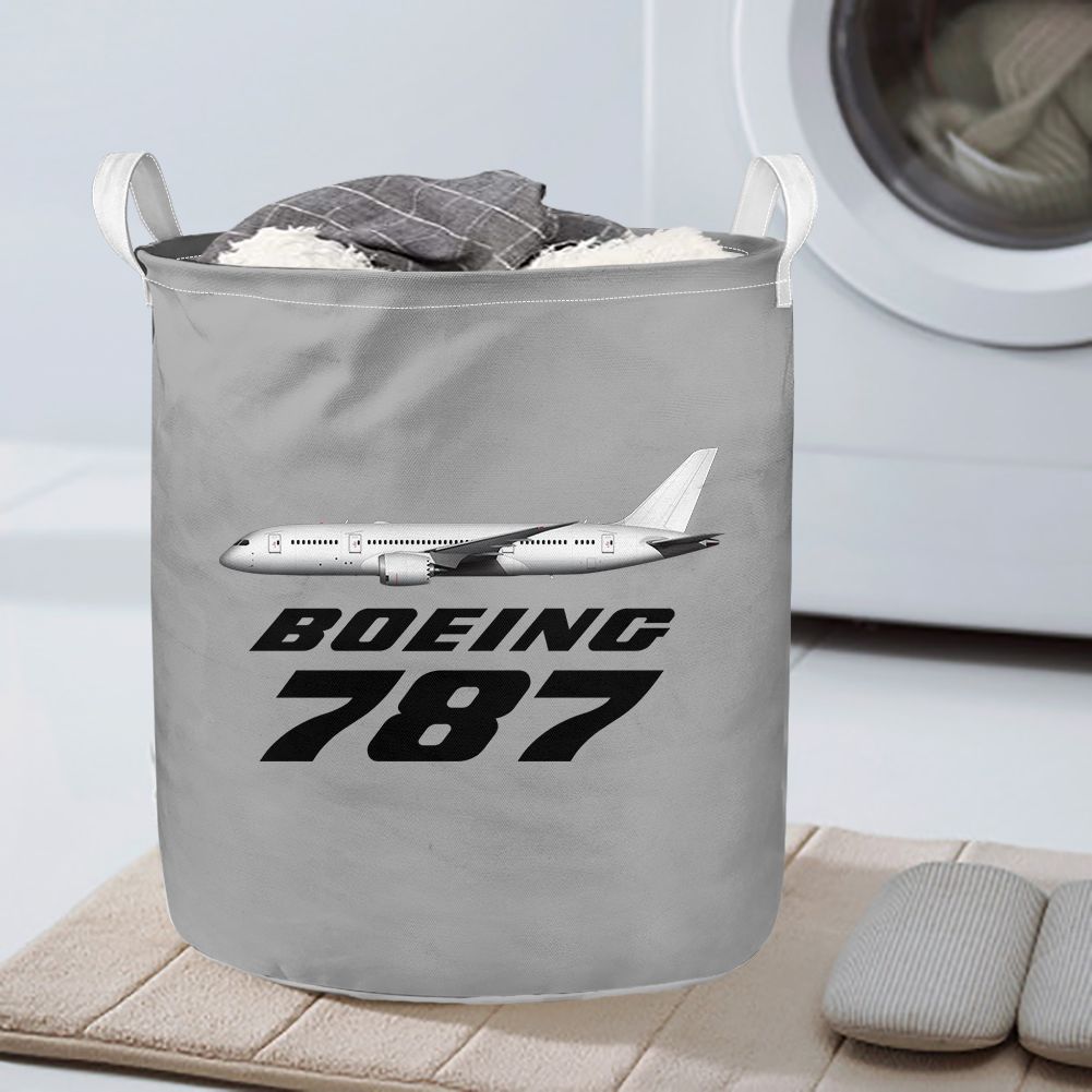 The Boeing 787 Designed Laundry Baskets