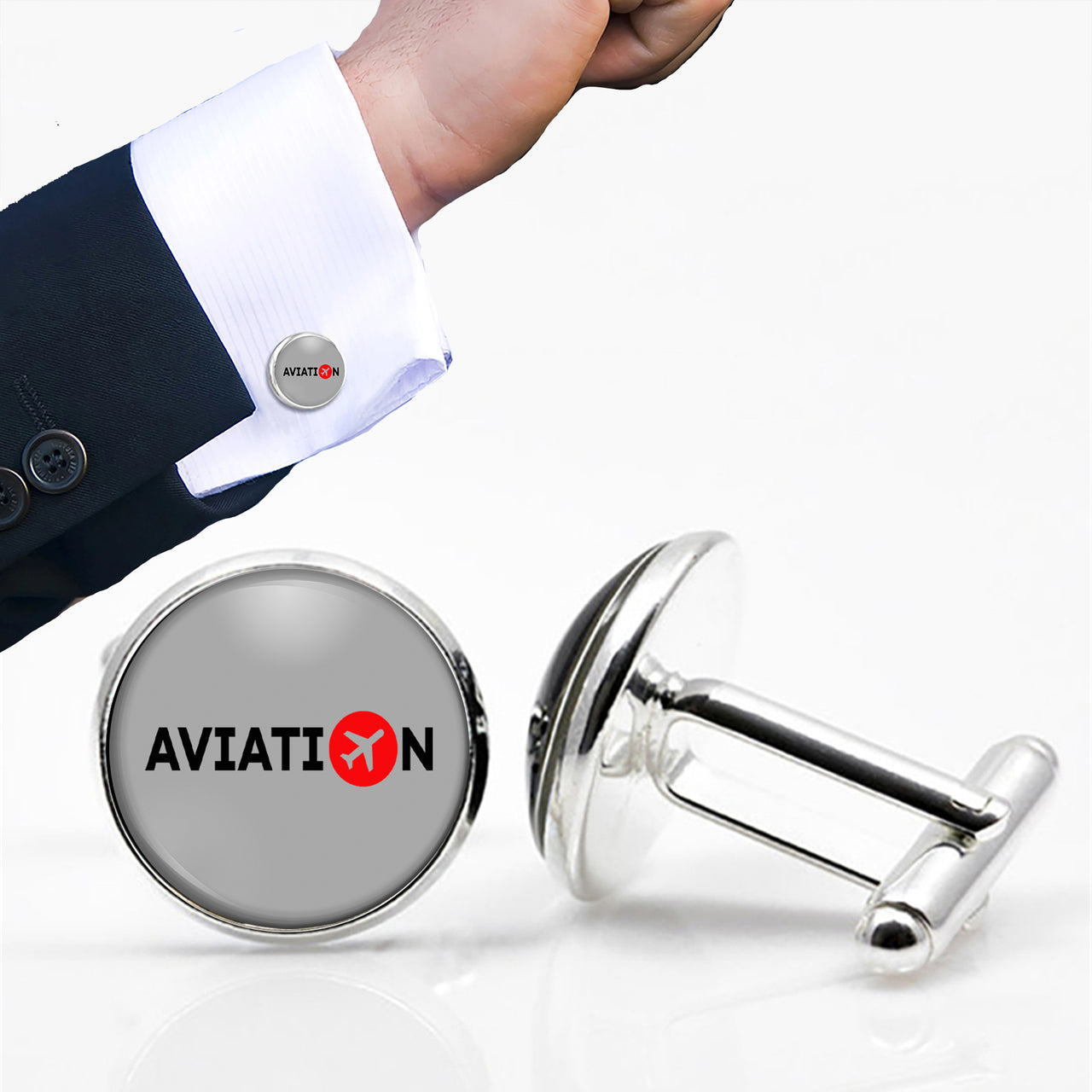 Aviation Designed Cuff Links