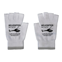 Thumbnail for Helicopter [Noun] Designed Cut Gloves