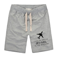 Thumbnail for I Love The Smell Of Jet Fuel In The Morning Designed Cotton Shorts