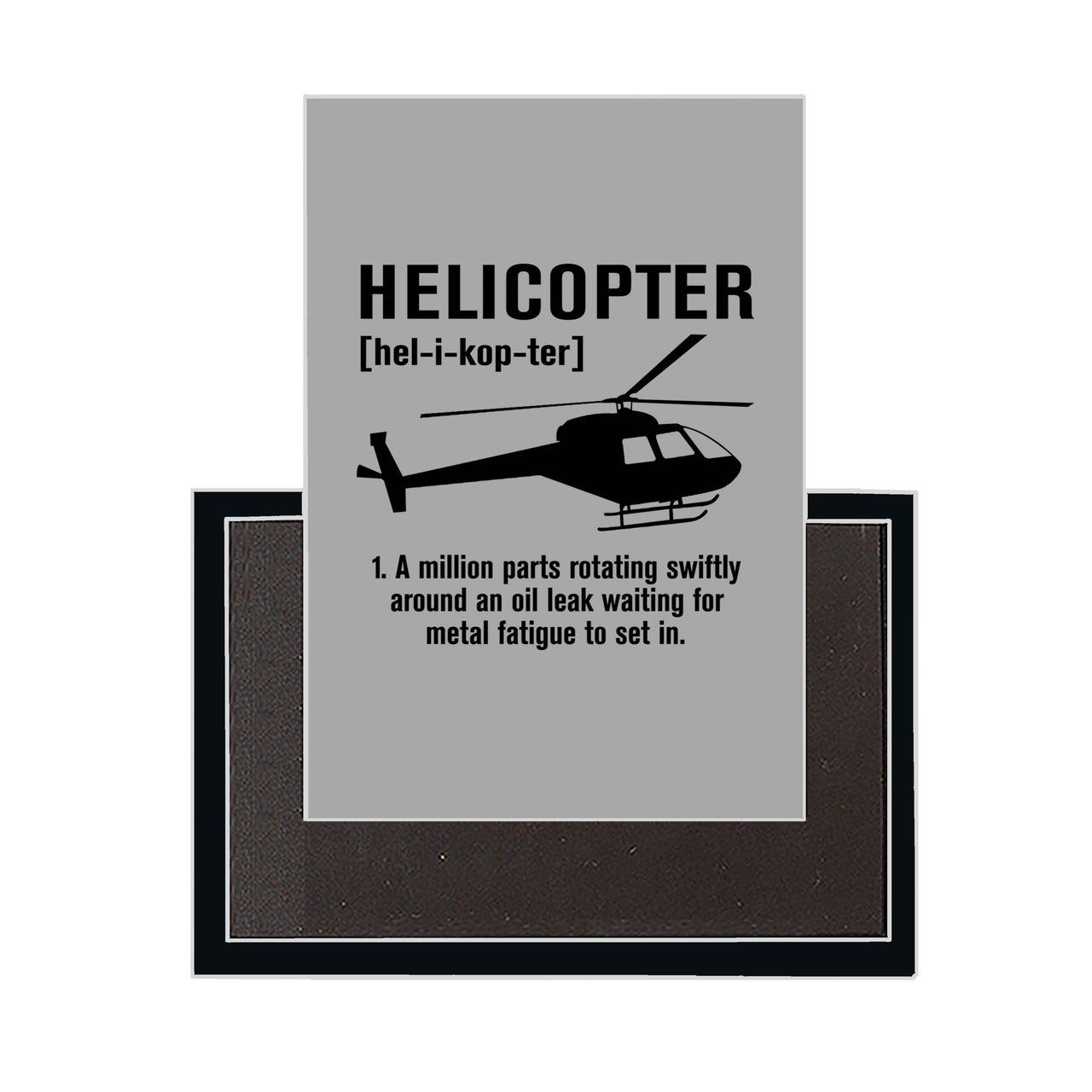Helicopter [Noun] Designed Magnets