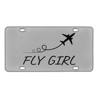 Thumbnail for Just Fly It & Fly Girl Designed Metal (License) Plates