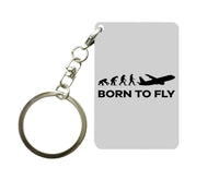 Thumbnail for Born To Fly Designed Key Chains