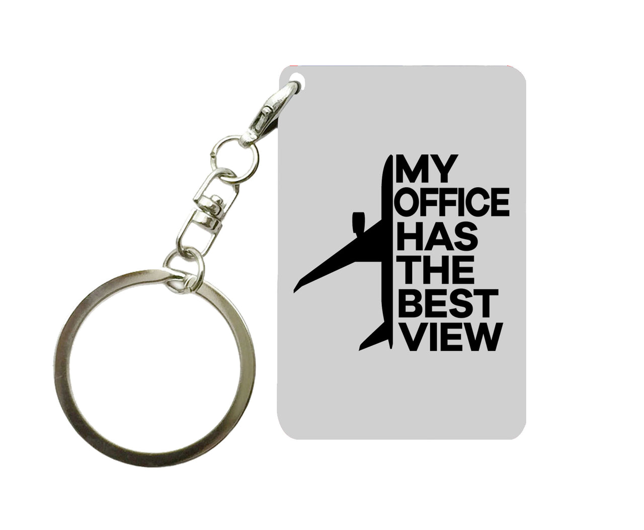 My Office Has The Best View Designed Key Chains
