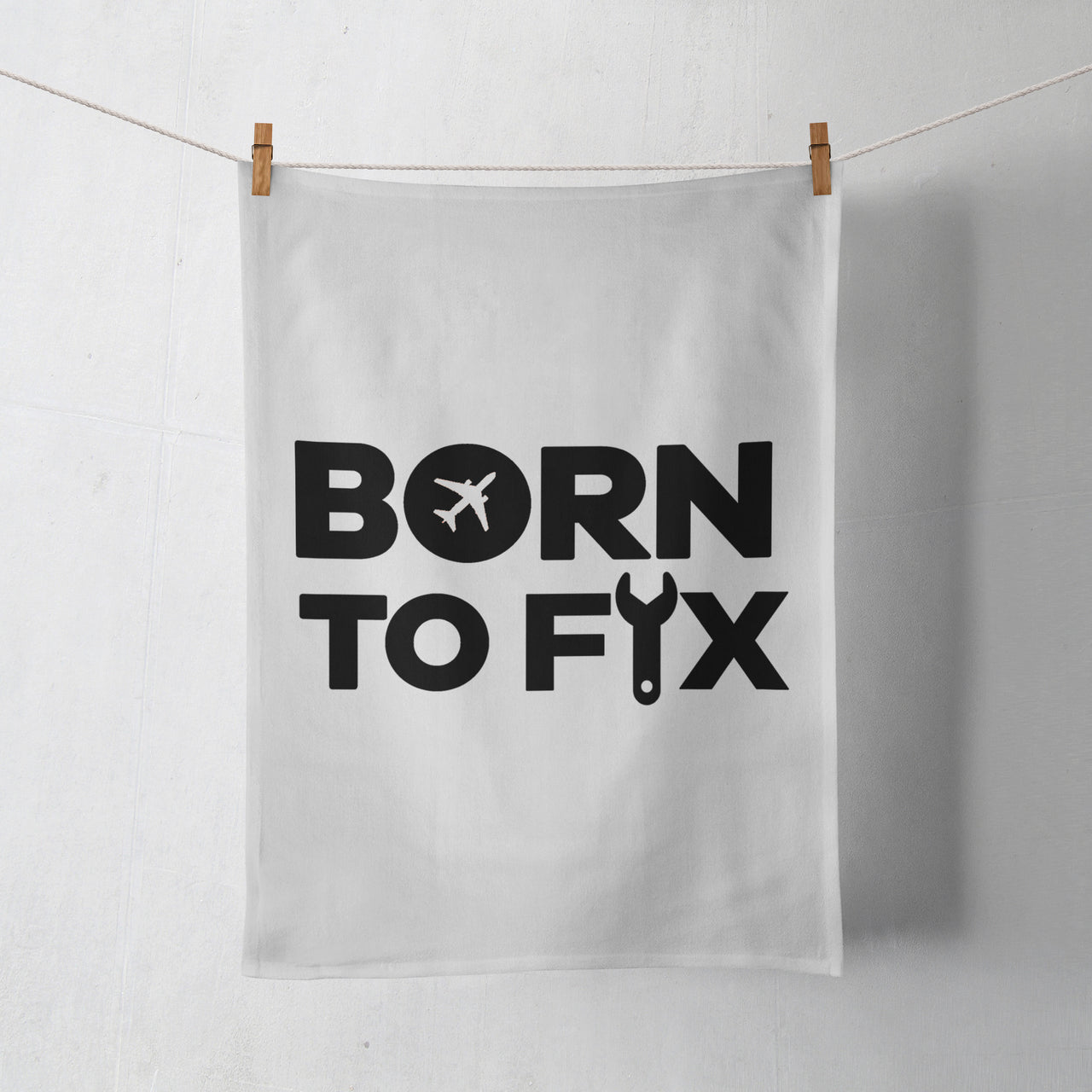 Born To Fix Airplanes Designed Towels