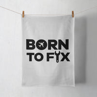 Thumbnail for Born To Fix Airplanes Designed Towels