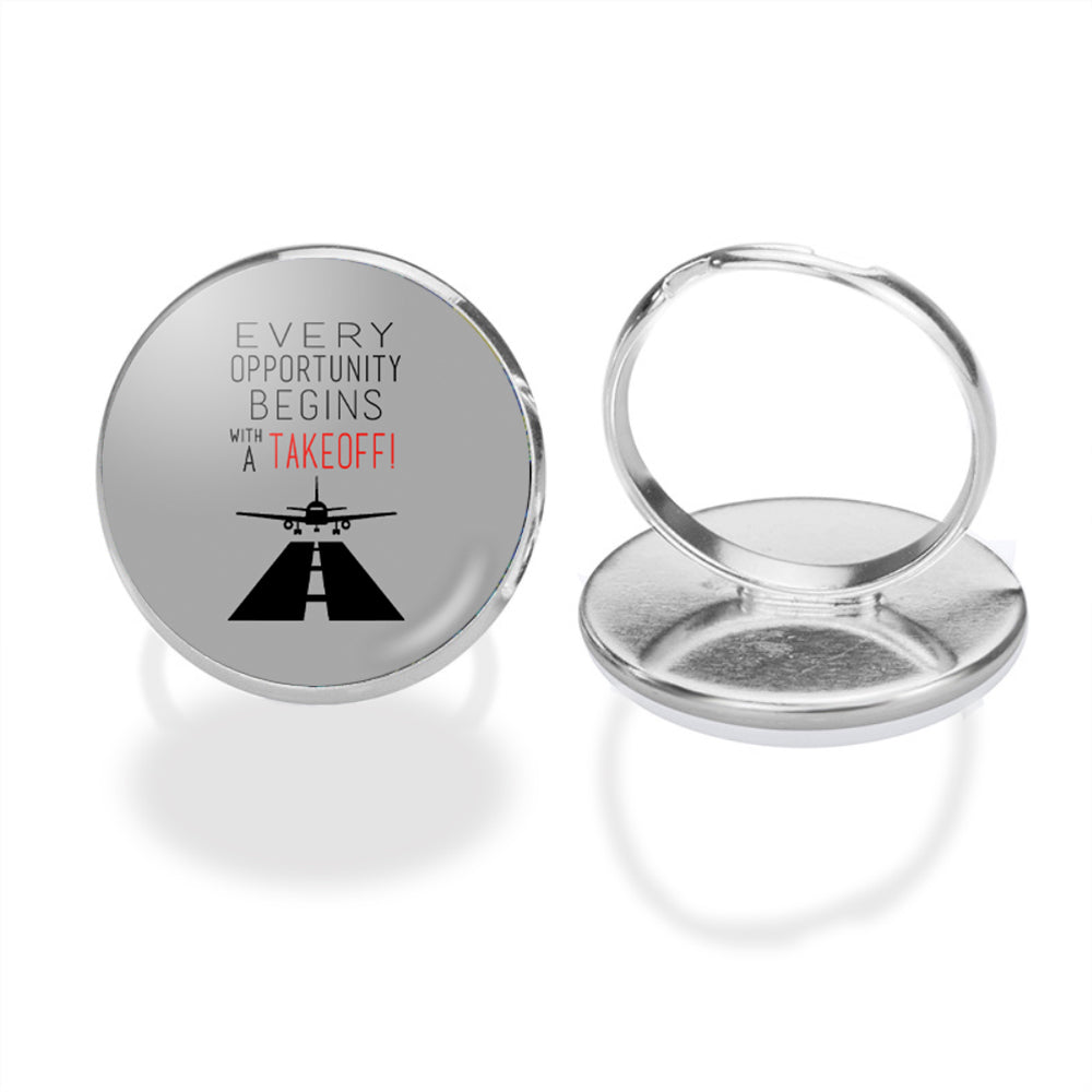 Every Opportunity Designed Rings