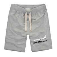 Thumbnail for The Embraer ERJ-175 Designed Cotton Shorts