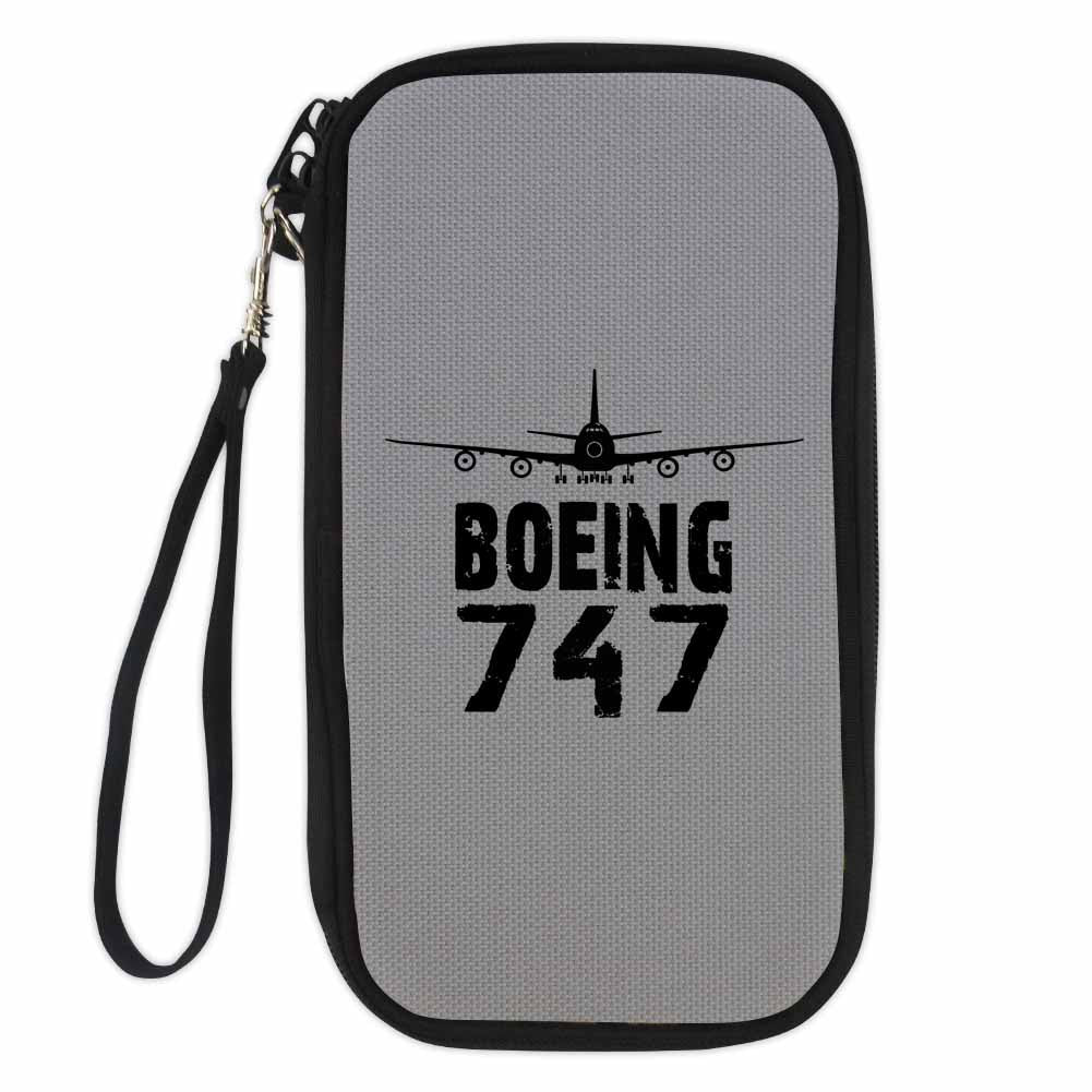 Boeing 747 & Plane Designed Travel Cases & Wallets