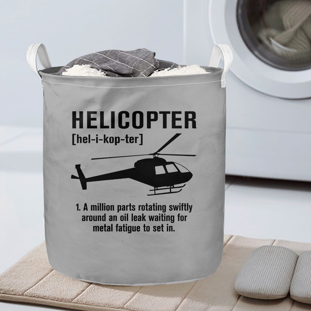 Helicopter [Noun] Designed Laundry Baskets